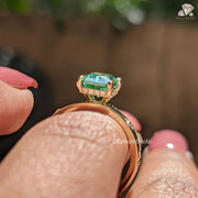 engagement and wedding ring set