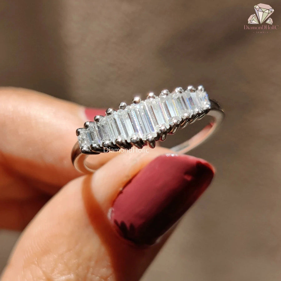Half Eternity Wedding Band