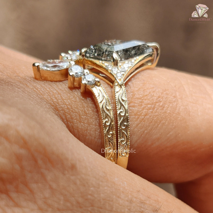 filigree wedding bands for women