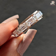 full diamond eternity band