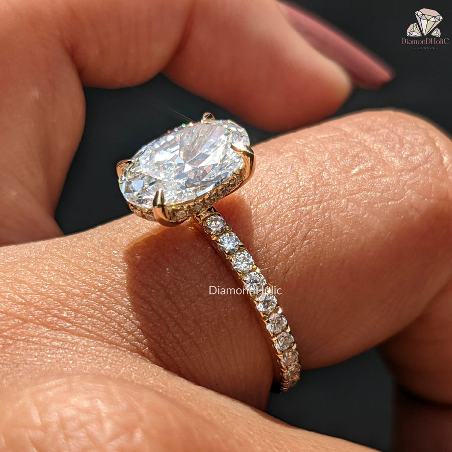 gold engagement rings for women