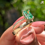gold fashion rings for women​