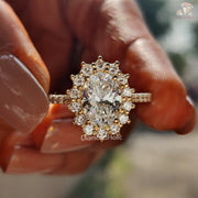 Halo Engagement Ring