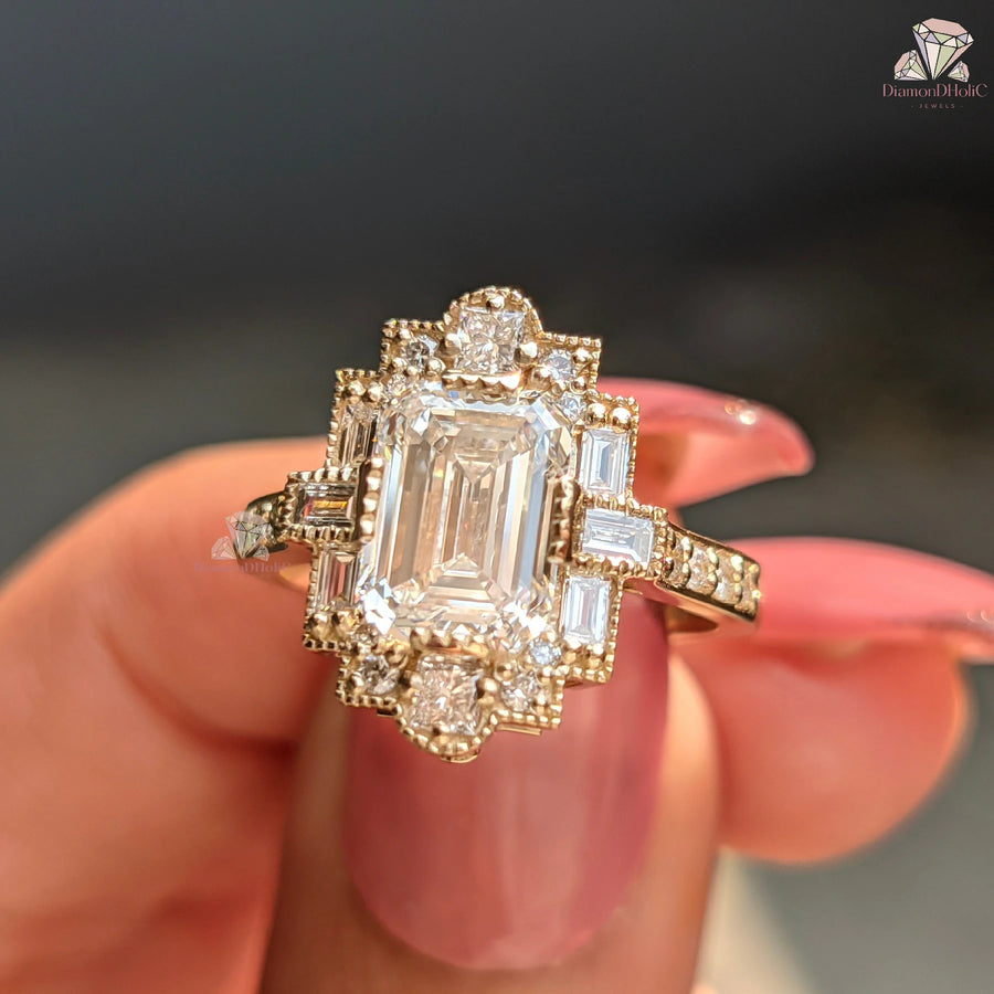 halo ring | halo diamond ring | halo engagement ring
