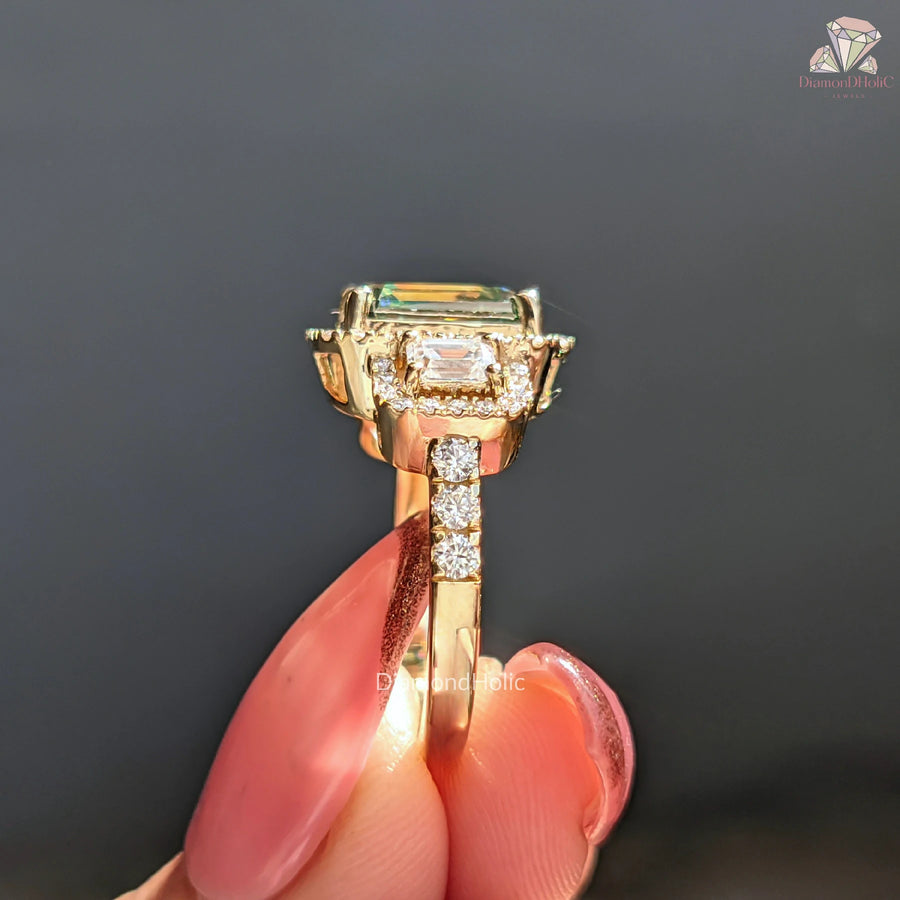 halo ring | halo diamond ring | halo diamond engagement ring​ 