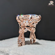 hidden halo diamond ring