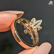 hidden halo engagement ring
