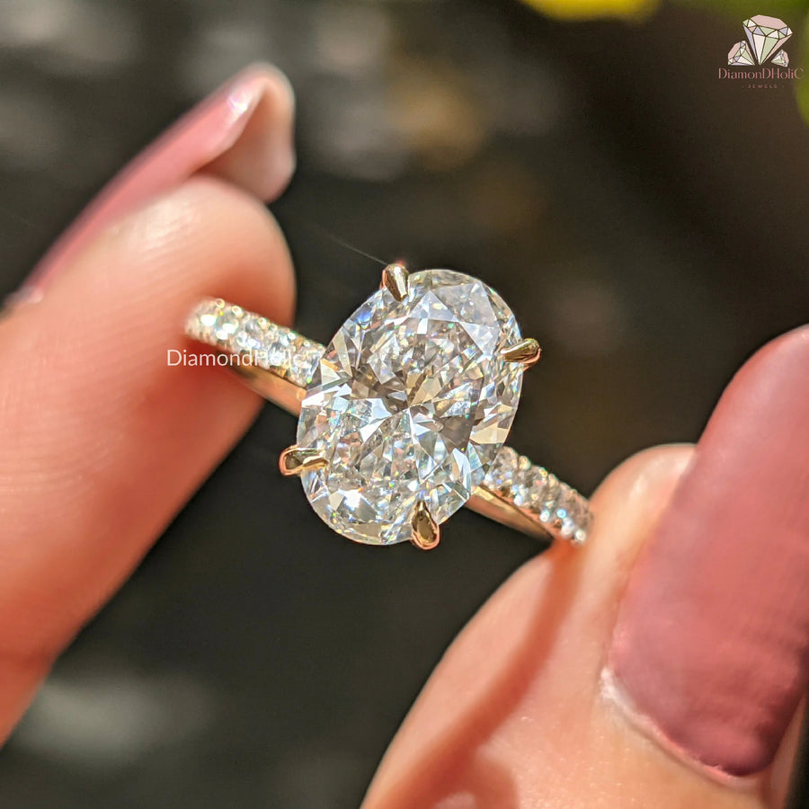 lab grown diamond engagement rings