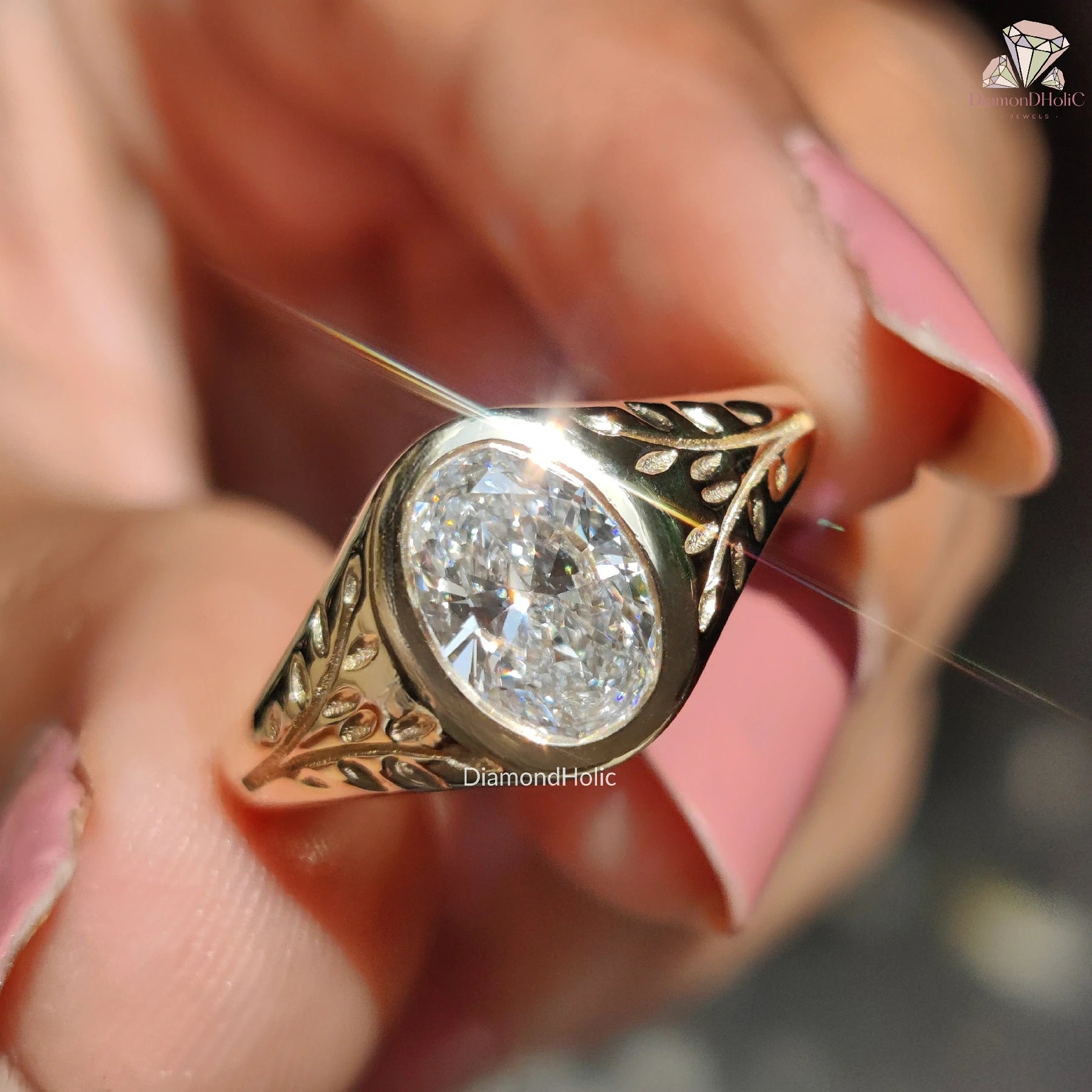 lab grown diamond rings