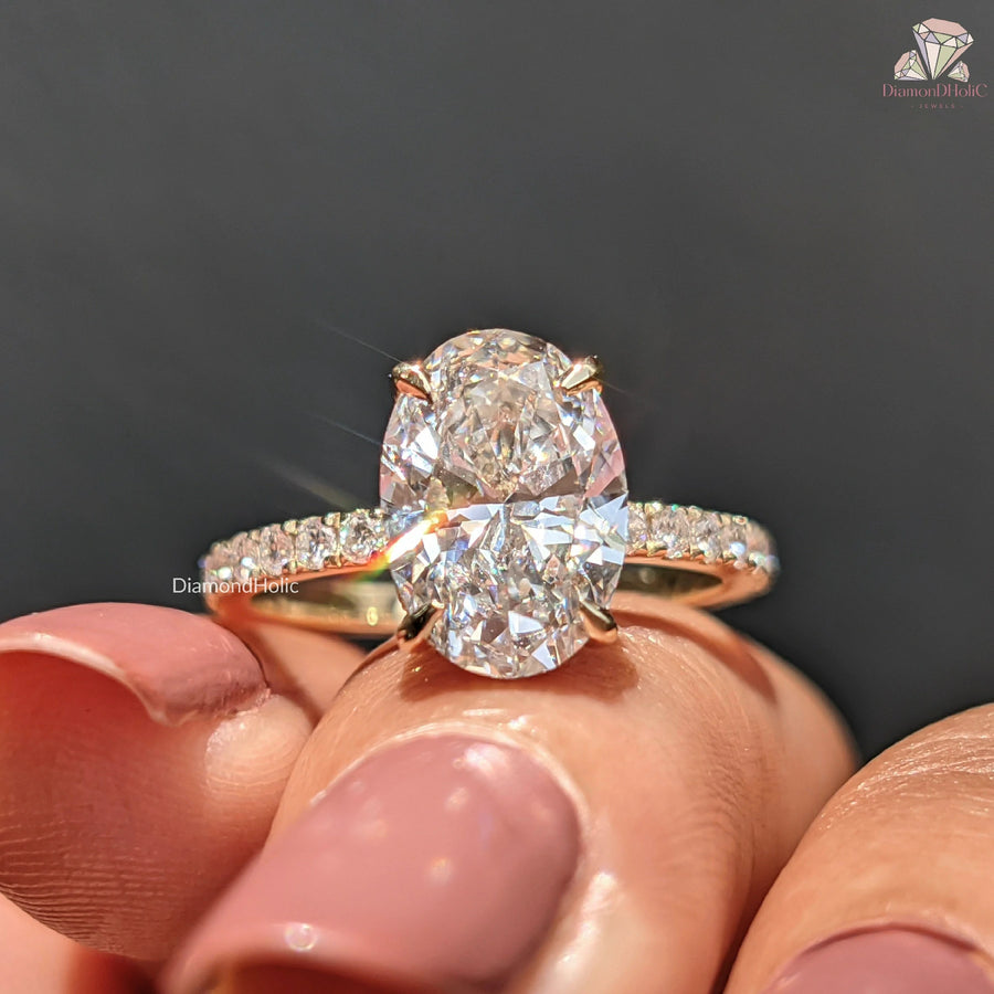 lab grown diamond rings