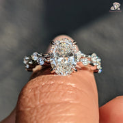 lab grown diamond engagement rings