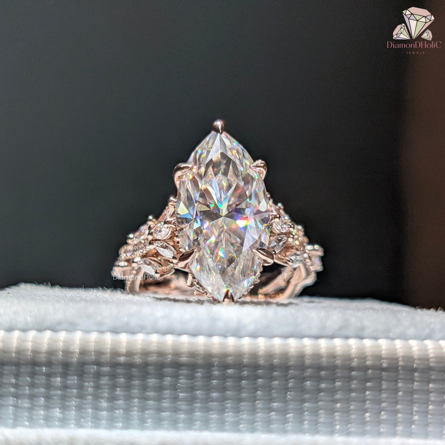 marquise cut diamond ring