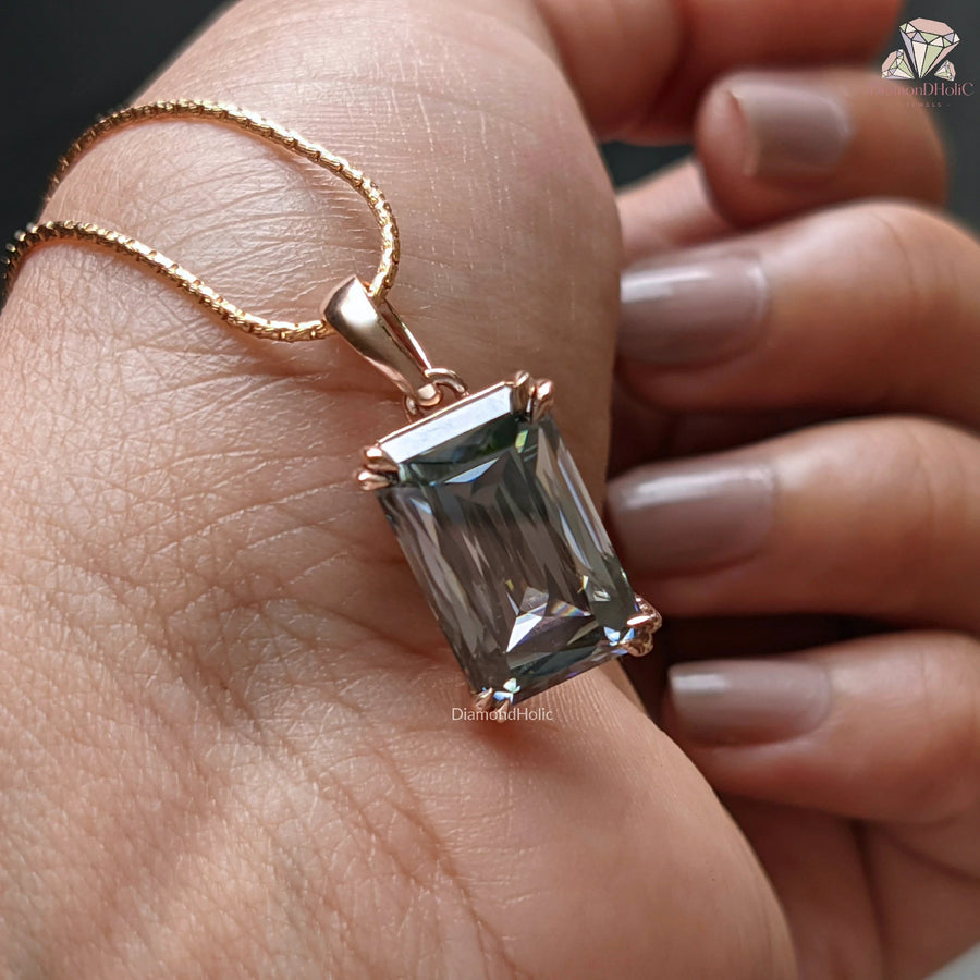 moissanite diamond necklace | moissanite necklace