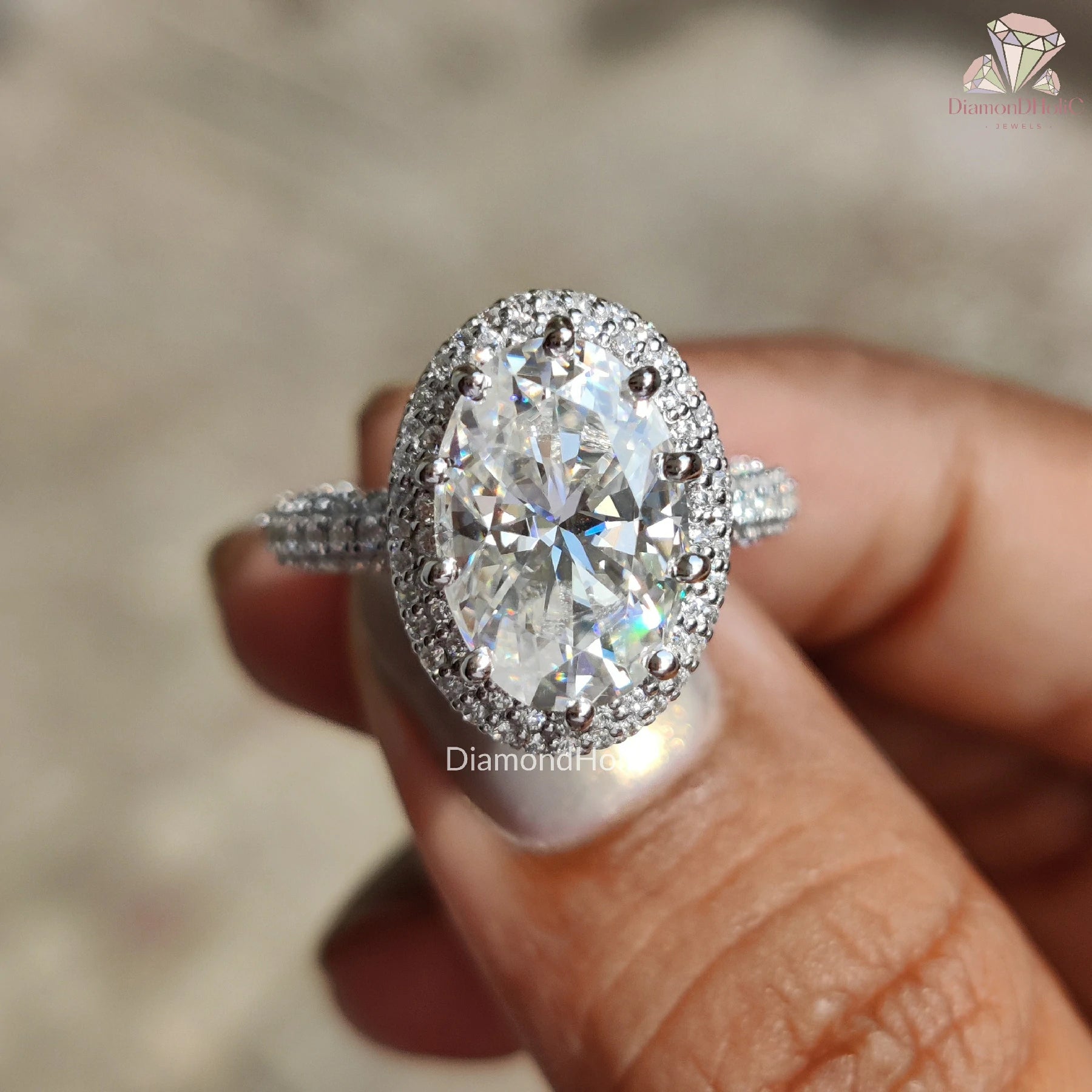 moissanite diamond rings