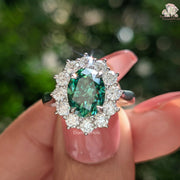 moissanite diamond rings | moissanite rings vs diamond | diamond ring vs moissanite