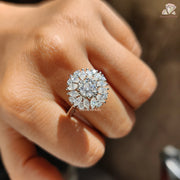 moissanite diamond engagement rings