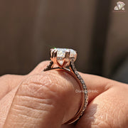 moissanite jewelry ring | solitaire rings