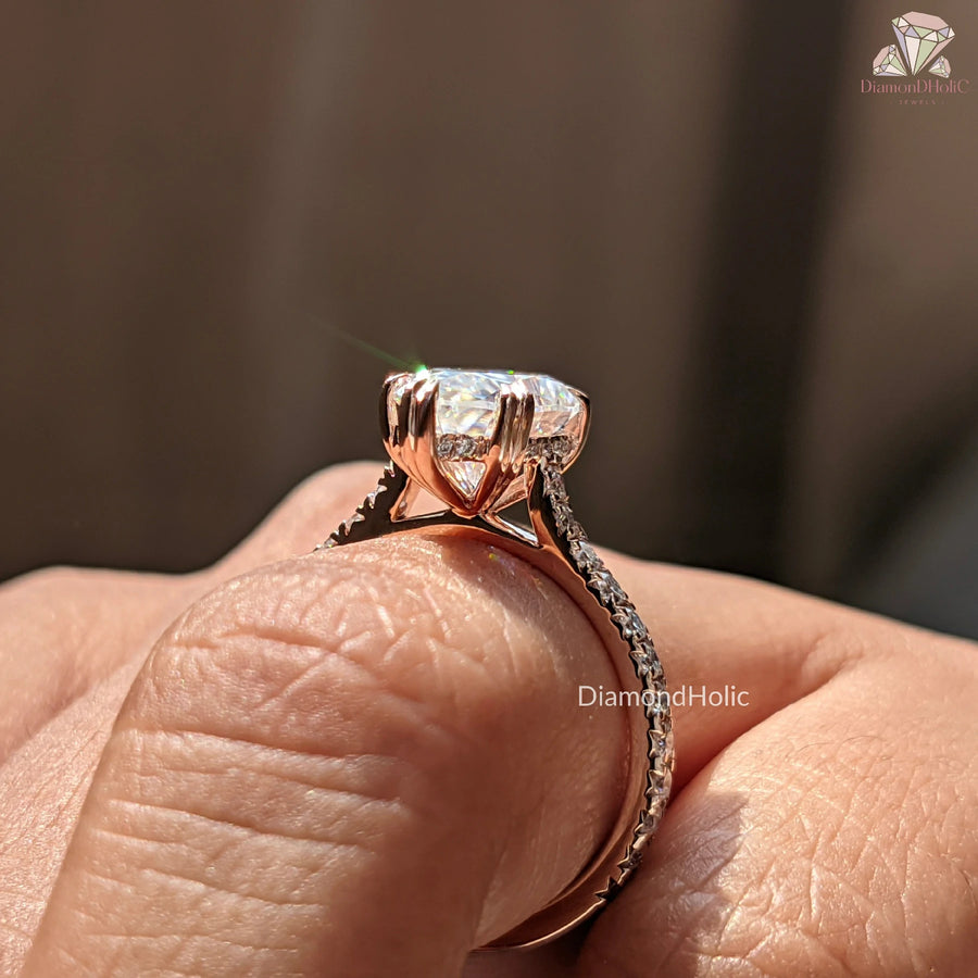 moissanite jewelry ring | solitaire rings