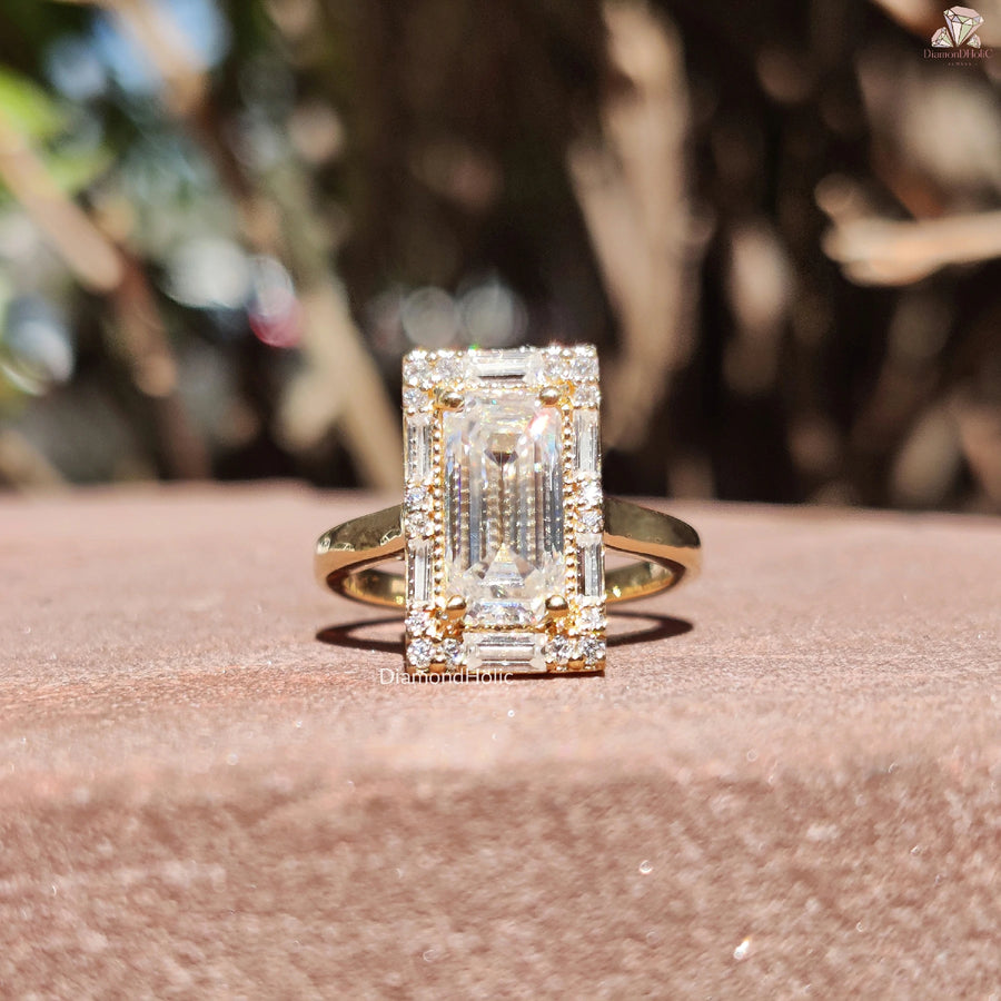 Baguette Style Beauty | Timeless Sparkle Band | Dainty Luxe Jewel

