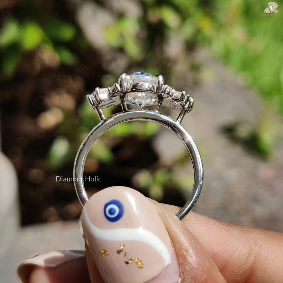 Oval Diamond Shine | Baguette Setting Love | Designer Ring Pick

