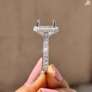 Most Beautiful Engagement Rings With Diamond Eternity Ring