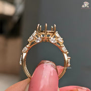 nature inspired engagement rings