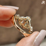 nature inspired engagement rings | leaf ring | vine ring