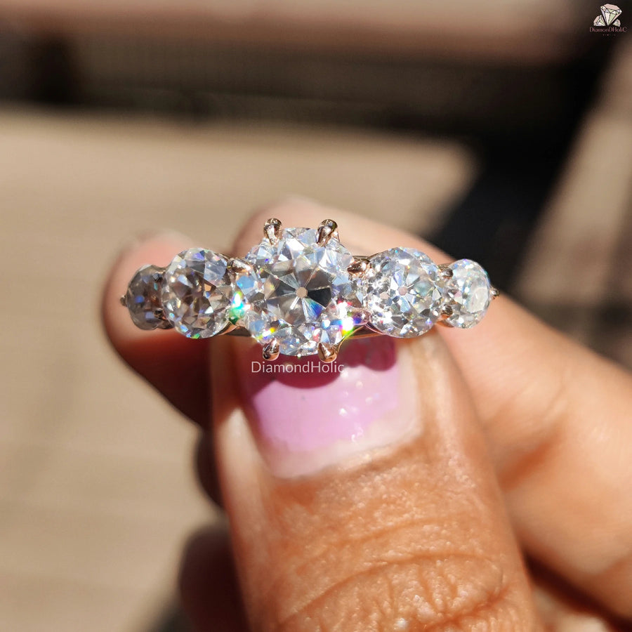 Old European Cut Diamond Ring