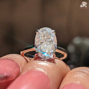 Oval Cut Diamond Ring