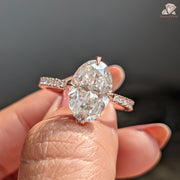 oval rings | oval cut diamond ring