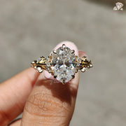 oval wedding rings