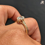oval cut wedding ring​