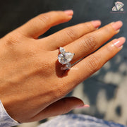 pear shaped engagement ring​