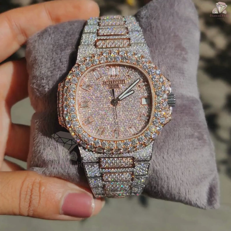 Lab Grown Diamond Men's Watch
