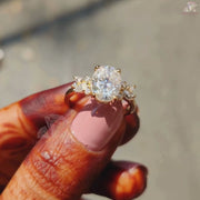 moissanite ring