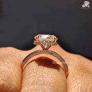 solitaire promise ring