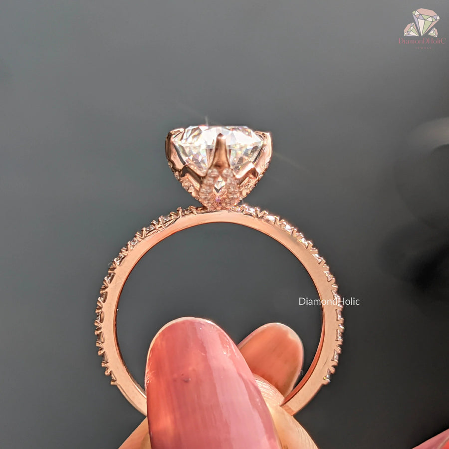 proposal ring rose gold