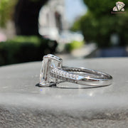 Moissanite Diamond Ring
