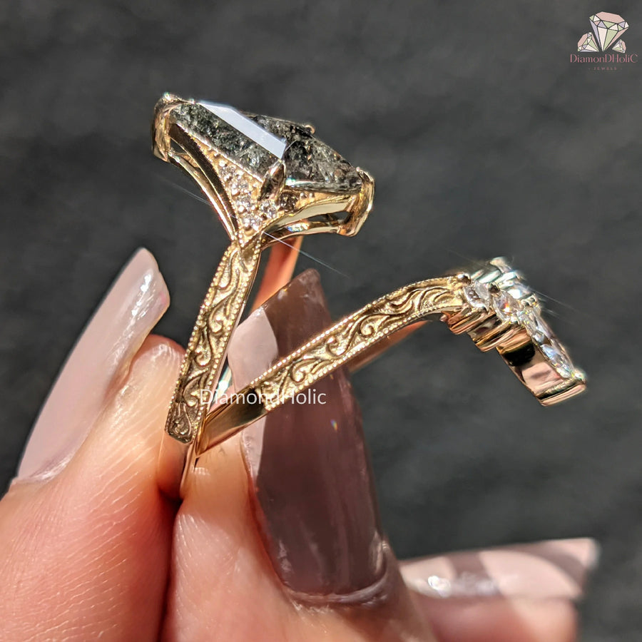 real diamond engagement ring
