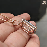 rose gold pendant