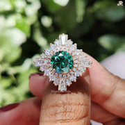 Round Moissanite Ring