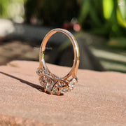 Round Cut Moissanite Ring