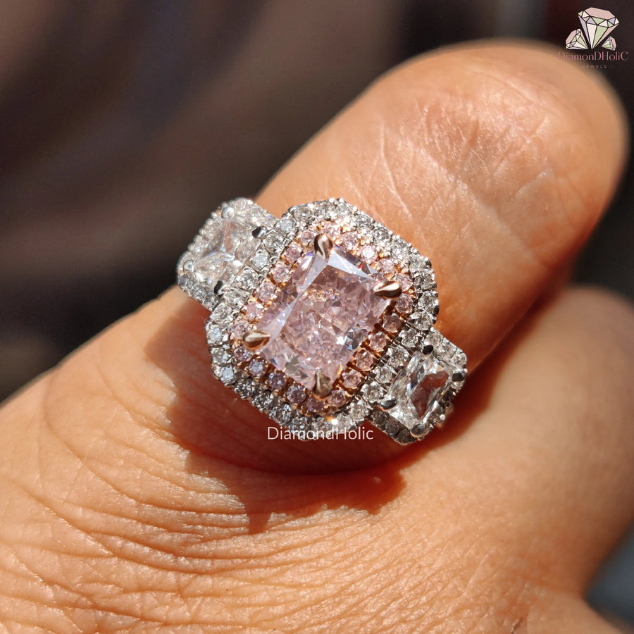 Sweetheart Ring Design | Pink CZ Radiance | Timeless Love

