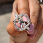 Semi Mount Rings - Cathedral Shank Ring