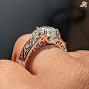 simple diamond engagement rings​ | minimalist engagement rings