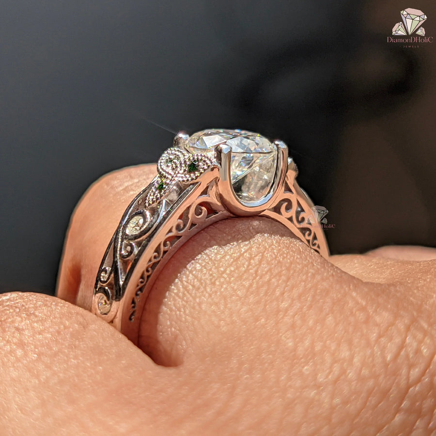 simple diamond engagement rings​ | minimalist engagement rings