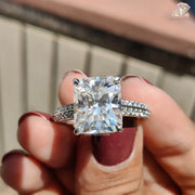 Unique Diamond Engagement Ring | Gold Ring For Women's