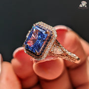 split shank engagement ring | prong setting ring
