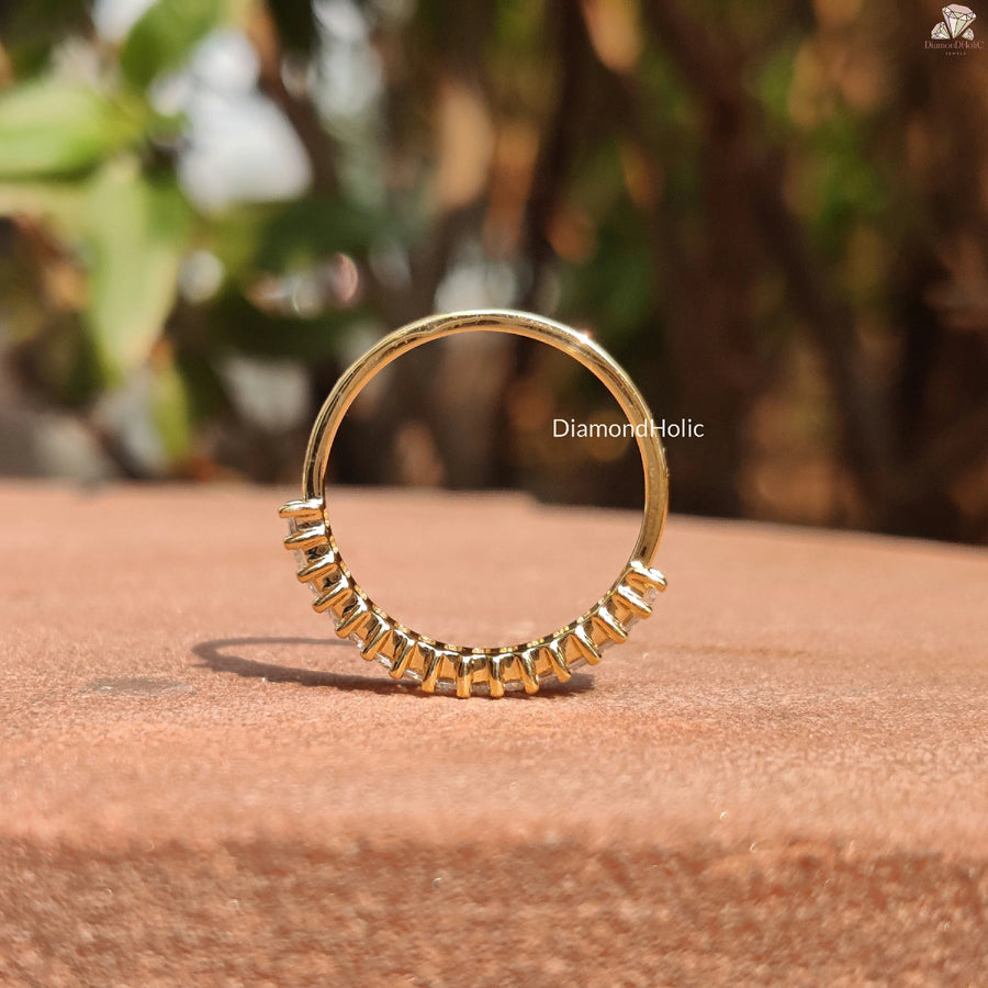 Forever Love Symbol | Moissanite Beauty | Emerald Cut Perfection

