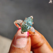 Three Stone Wedding Ring 